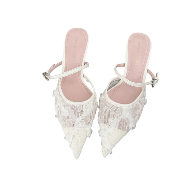 Dame Sling Sneakers med delikat spids-Design og justerbar rem Stilla