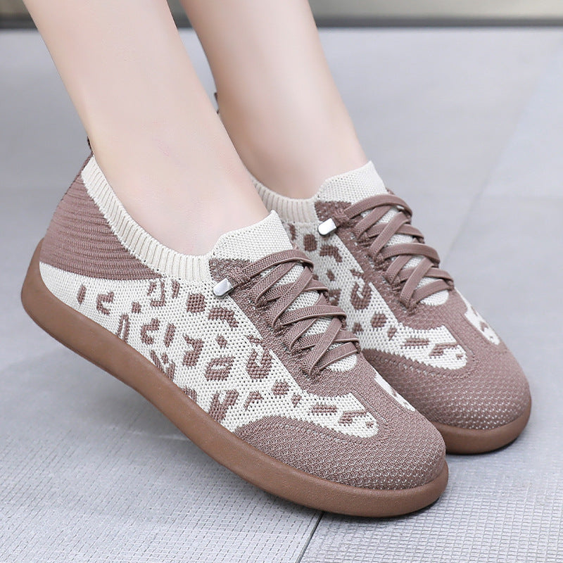 Dame Sporty Sneakers med let tekstil-overdel og fleksibelt komfortdesign Stilla