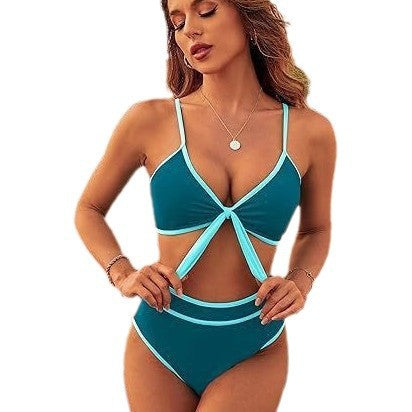 Dame højtaljede cut-out bikini sæt Stilla 1750840290