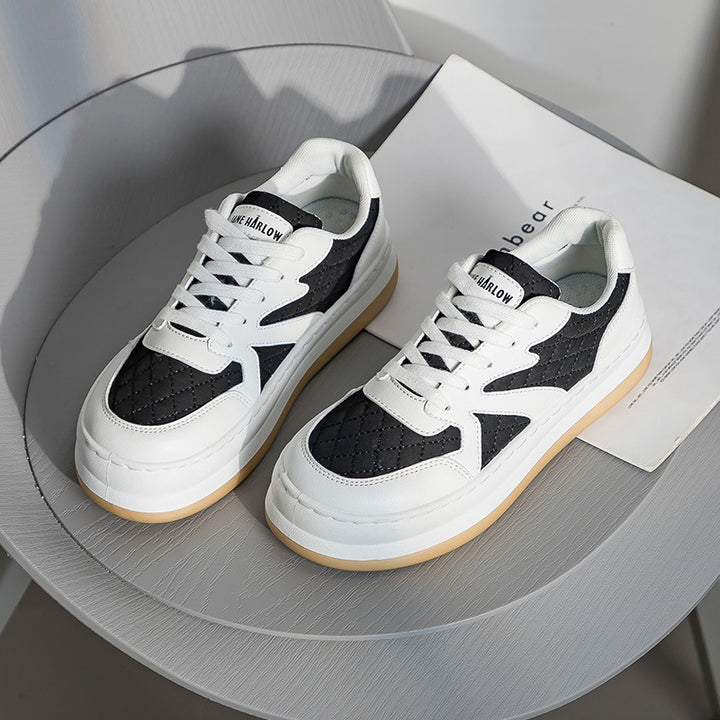 Dame Sneakers med struktureret overdel og dæmpende sål Stilla