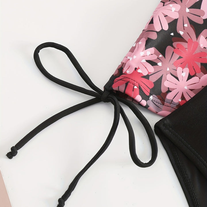 Dame Sport Tankini med justerbare stropper Skovae