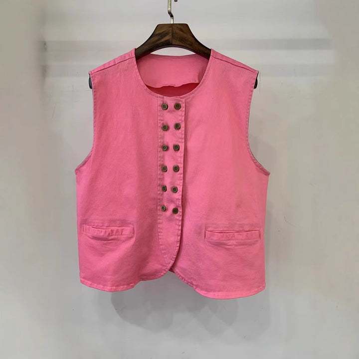 Femme Stilfulde Casual Vest Stilla