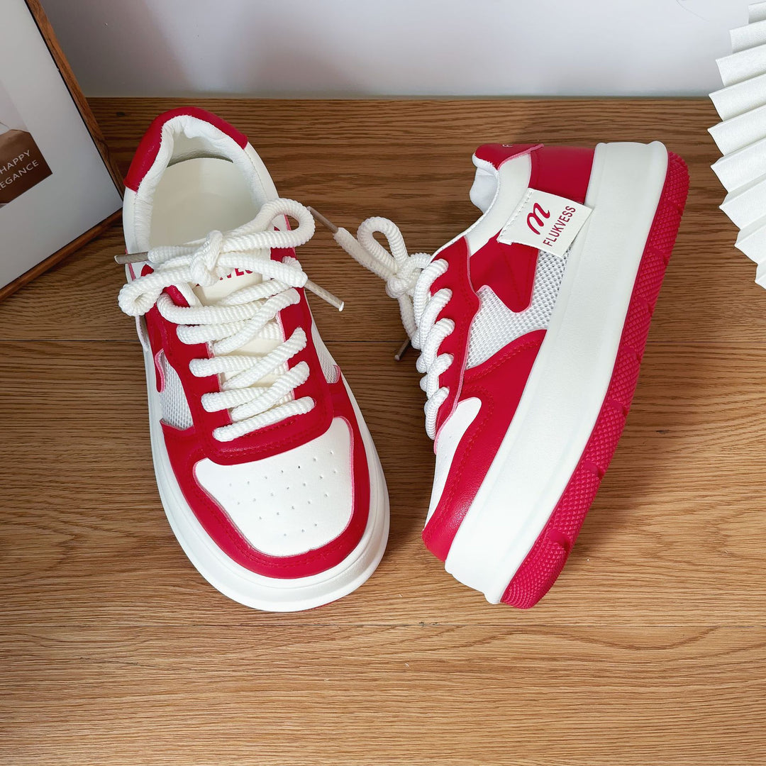 Dame Sneakers med dæmpende sål og åndbare mesh-indlæg Stilla