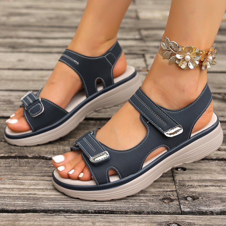 Dame Bequem og stilfulde sandaler med justerbare remme og ergonomisk fodseng Stilla