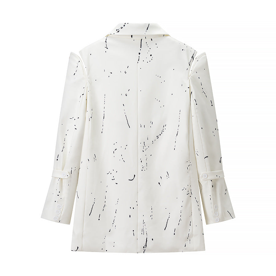 Damer trendy Oversized-Blazer Stilla