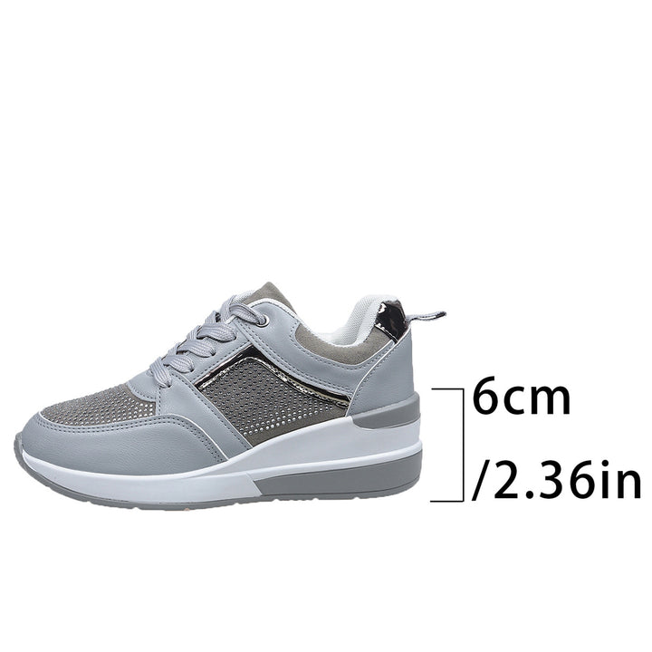 Dame Sporty Sneakers med åndbar mesh-overflade og skridsikker sål Stilla