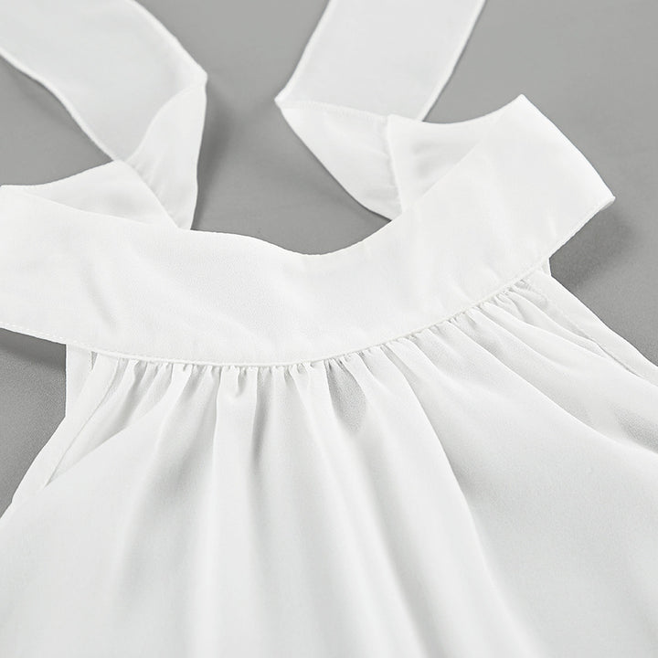 Dame blouse med smart sløjfe krave og elegant snit Stilla