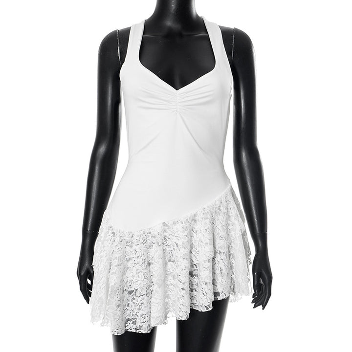 Femme Halsbånd Neck Skirted Badedragt Stilla
