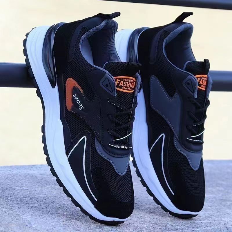 Herrer Åndbare Fritids sneakers med stødabsorberende sål Stilla
