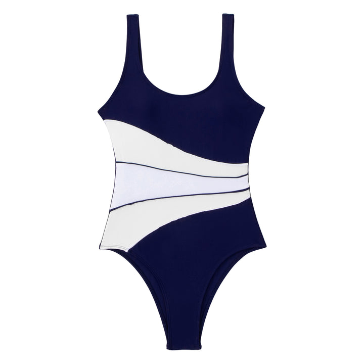 Dame one-piece badedragt med moderne snit Skovae