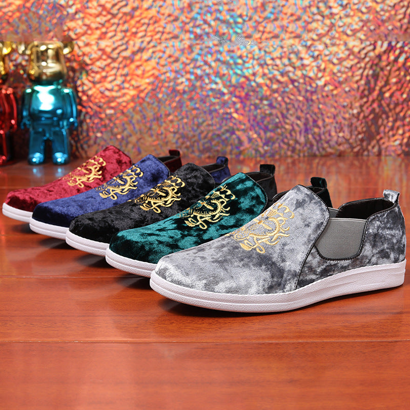 Femme Slip-On Fløjl Sneakers Stilla