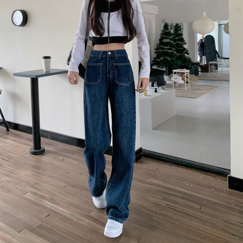 Kvindernes Loose-Fit Høj Talje Jeans Stilla