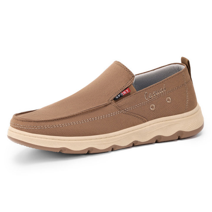 Herrer fritid Slip-On sko med skridsikker sål og åndbart overmateriale Stilla