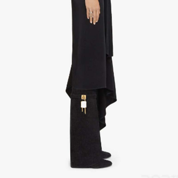 Femme Over-the-Knee Sculpted Stiletto Støvler Stilla