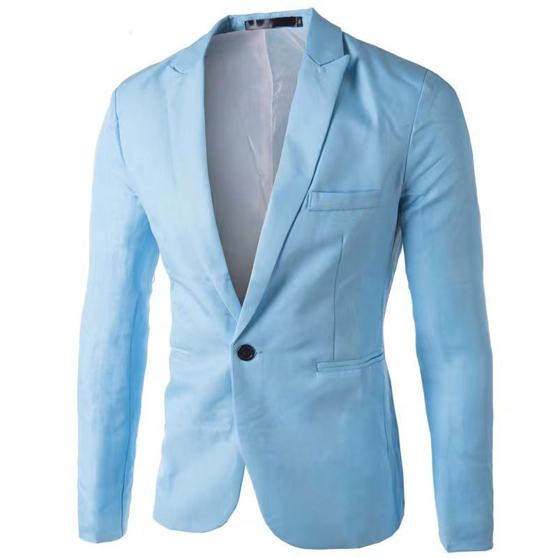 Herres elegant jakkesæt blazer med moderne snit og fin tekstur Stilla