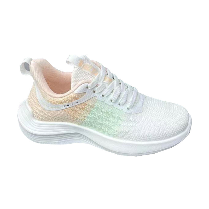 Dame Sporty Sneakers med fleksibelt overmateriale og åndbar struktur Stilla