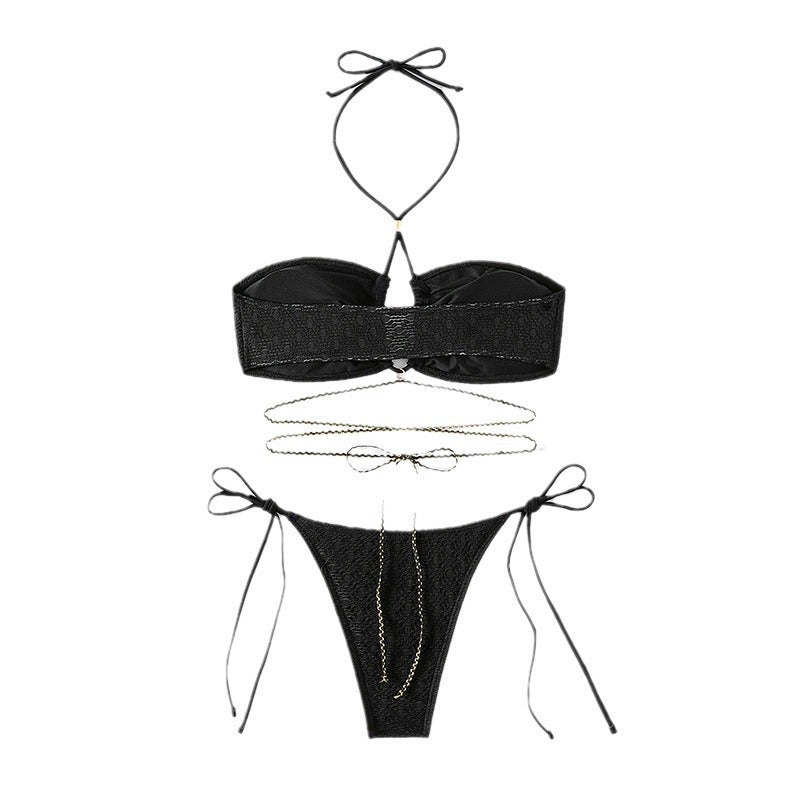 Dame Stilfuld Bustier-Bikini-Sæt Stilla