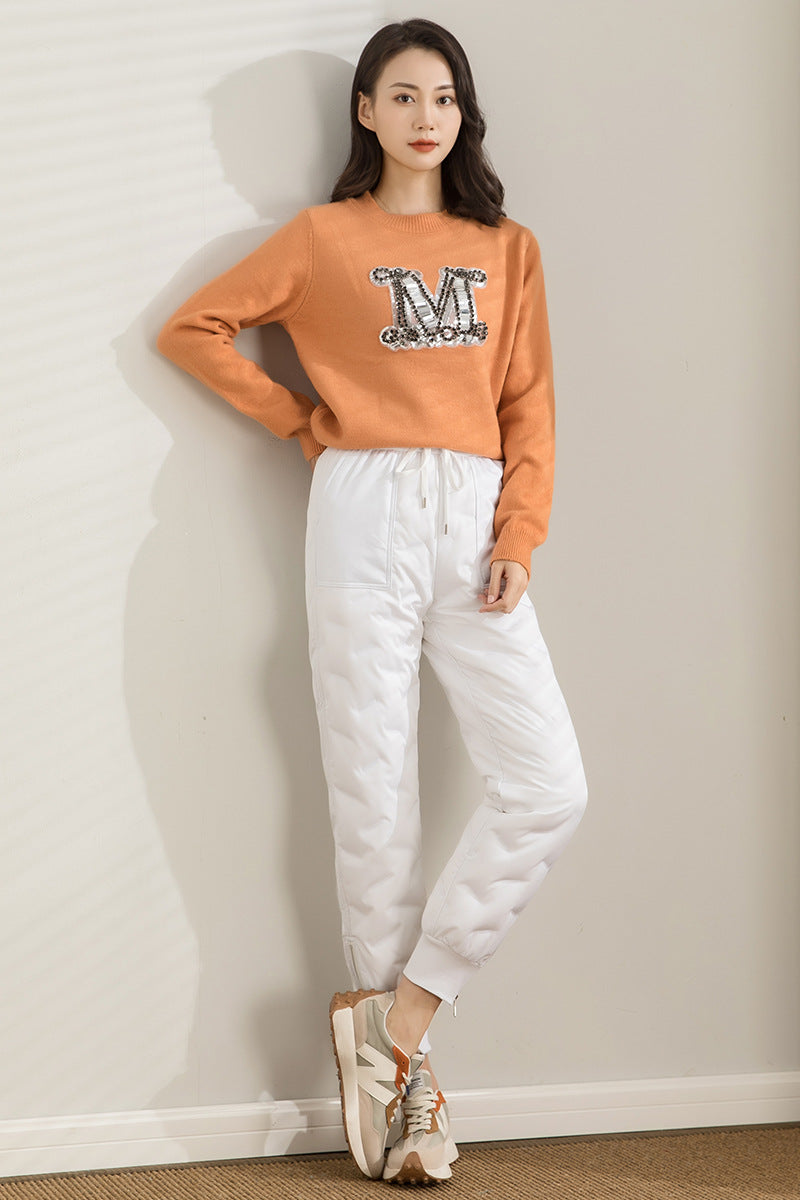 Dame sporty og trendy funktionel buks med sidelommer Stilla