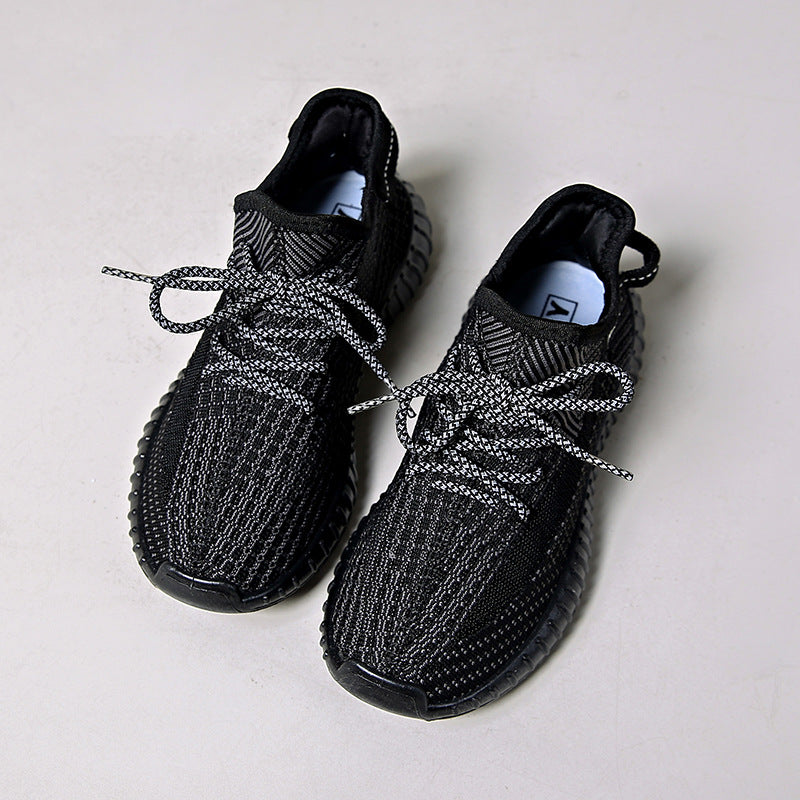 Dame Åndbare Fritids-sneakers med fleksibel sål og moderigtigt strikdesign Stilla