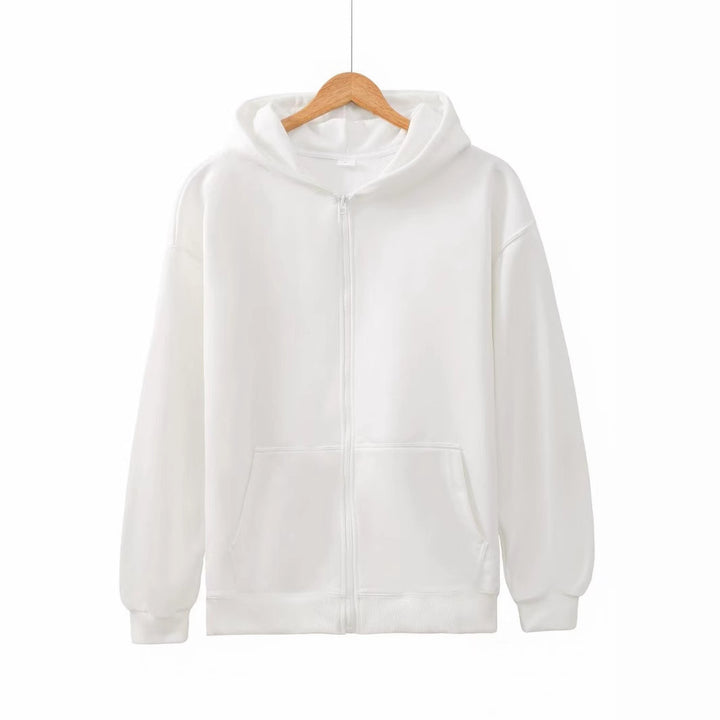 Dame hoodie jakke med fuld lynlås og praktiske lommer Skovae