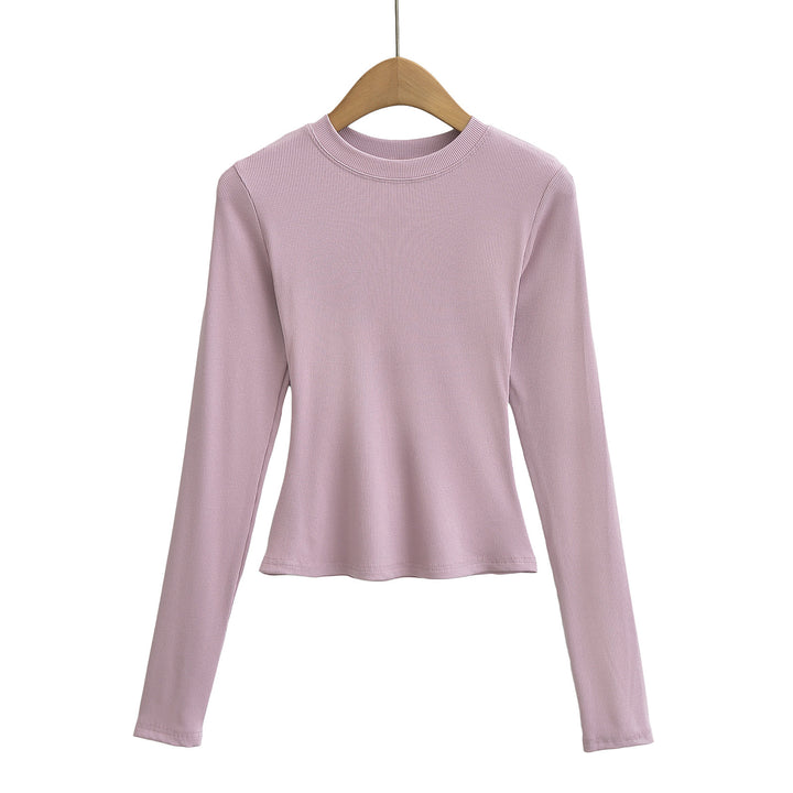 Dame Langærmet T-shirt med moderne snit og højkvalitetsmateriale Stilla