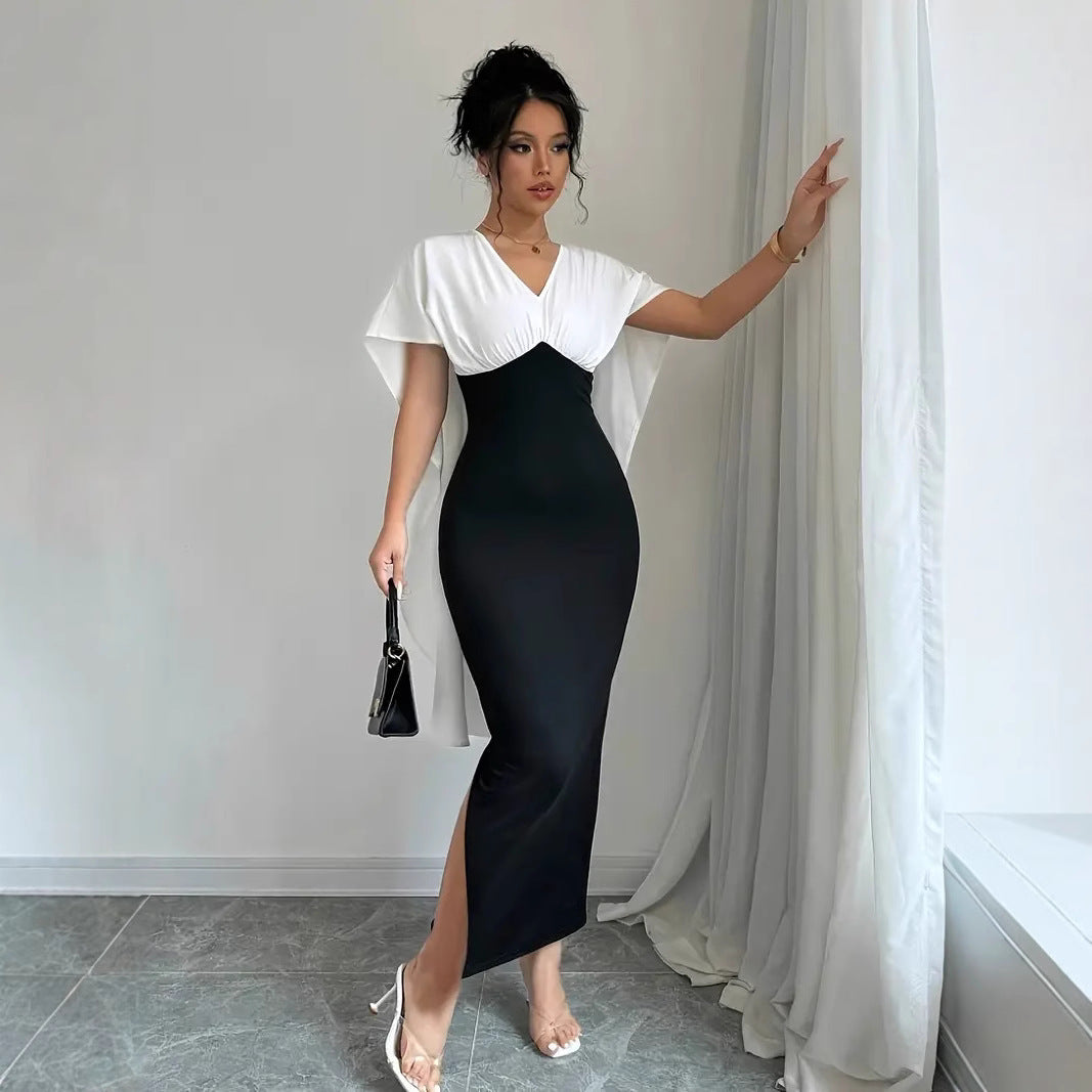 Dame Elegant og figursyet aftenkjole Stilla