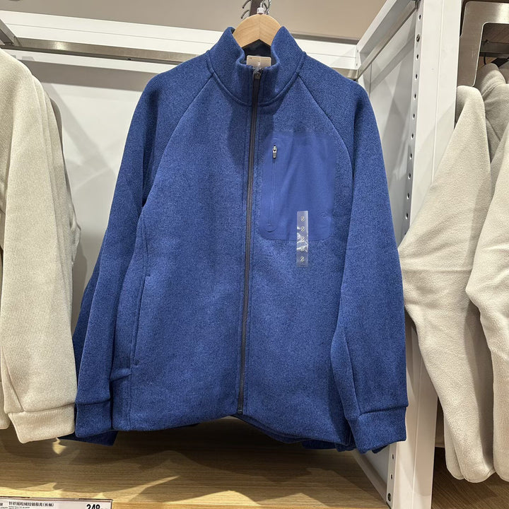 Kvinders sporty fleecejakke med innovativ lynlås Stilla