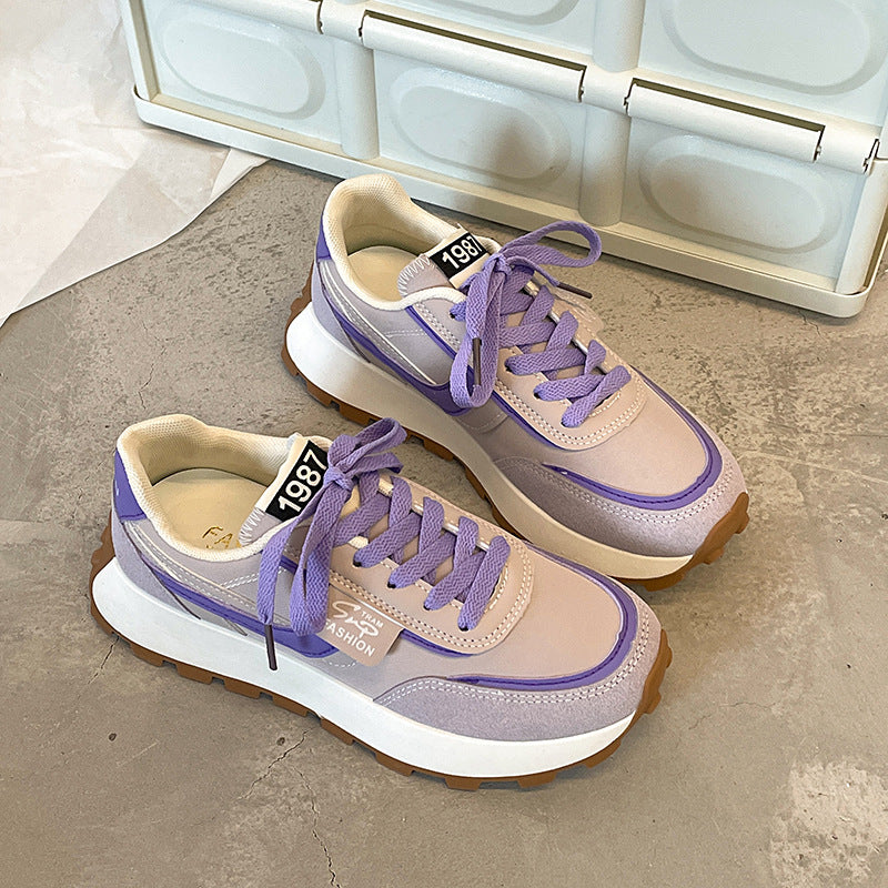 Dame Sporty Chunky Sneakers med skridsikker sål og åndbart overmateriale Stilla