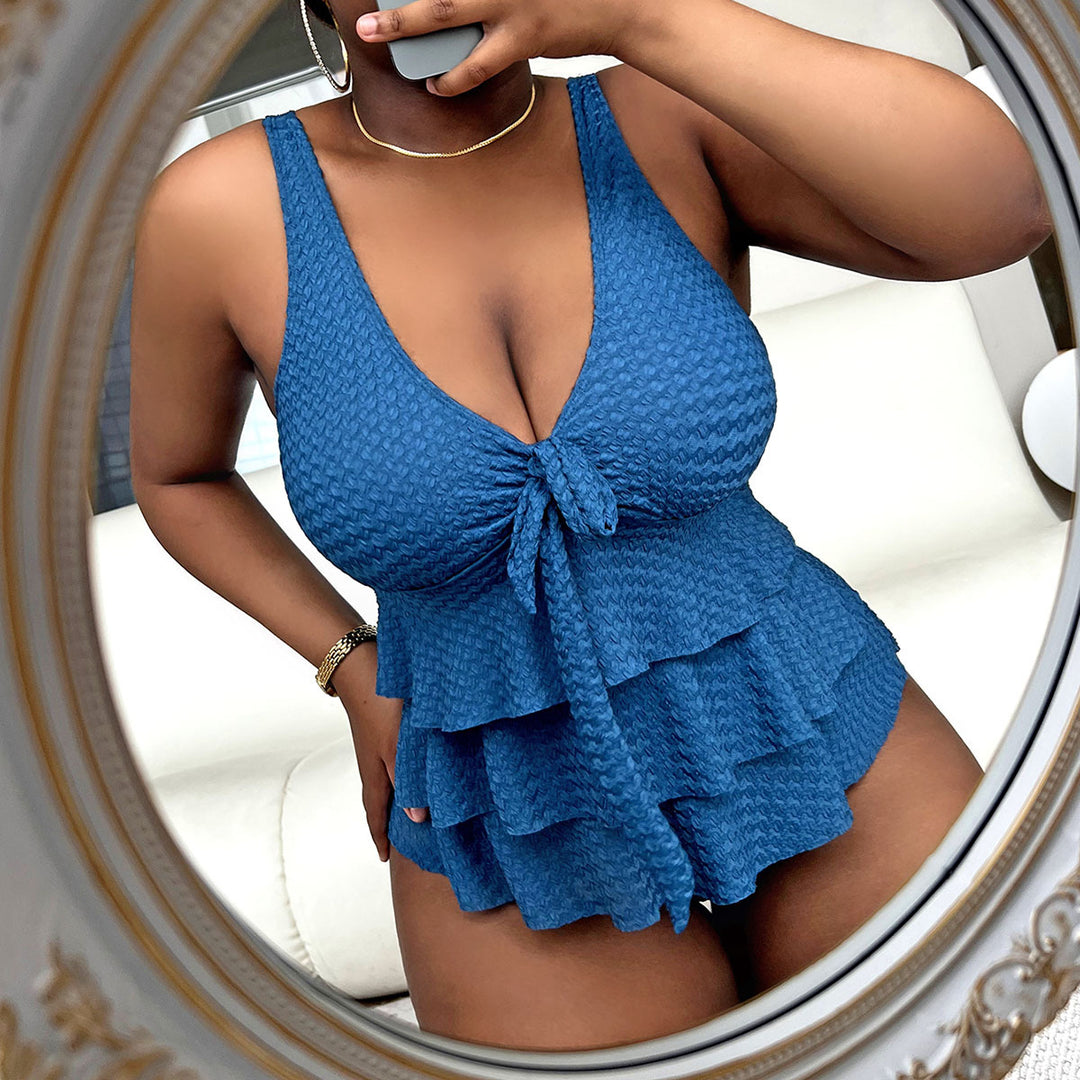 Dame Smart Ruffles Badedragt Skovae