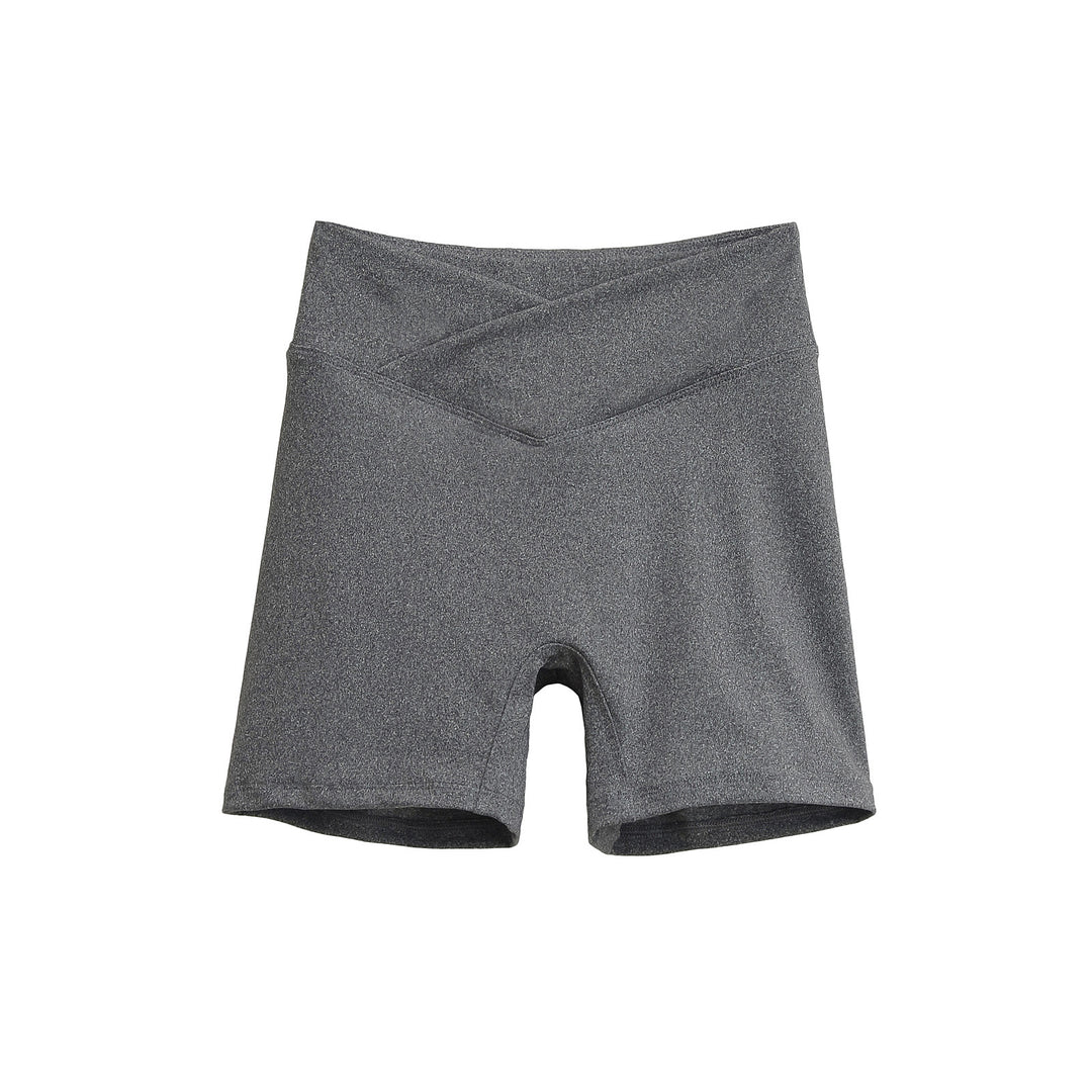 Dame Sporty Højtaljede Shorts med fleksibel pasform og åndbart materiale Stilla