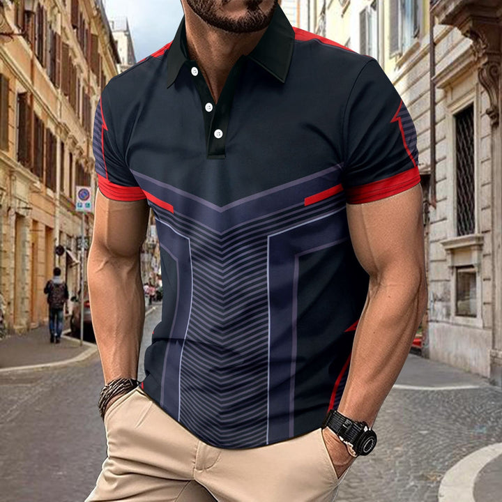Herre Sportsligt Poloshirt Stilla