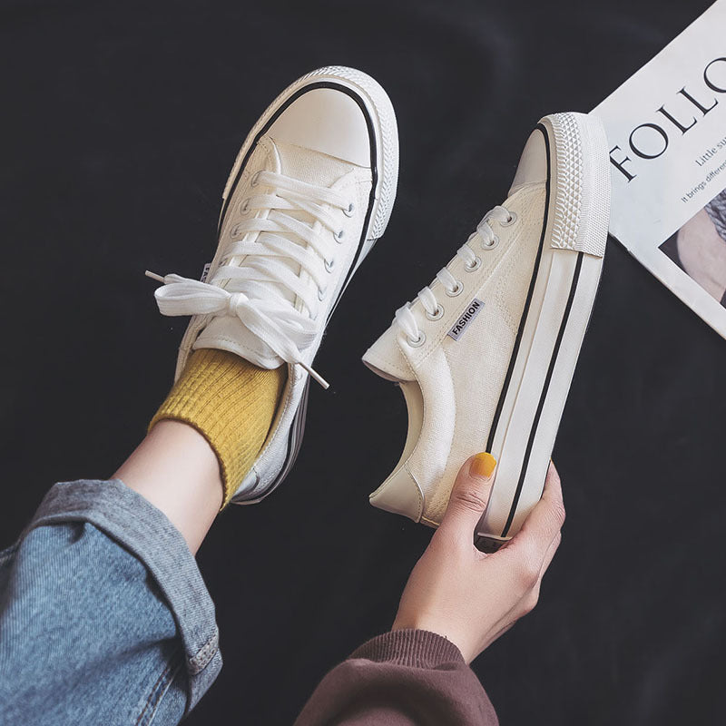 Dame platform sneakers med robust overdel og stabil sål Stilla