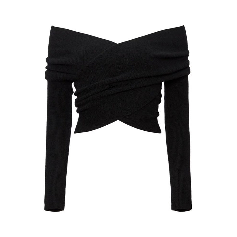 Kvinder Oversized Wrap Sweater Stilla