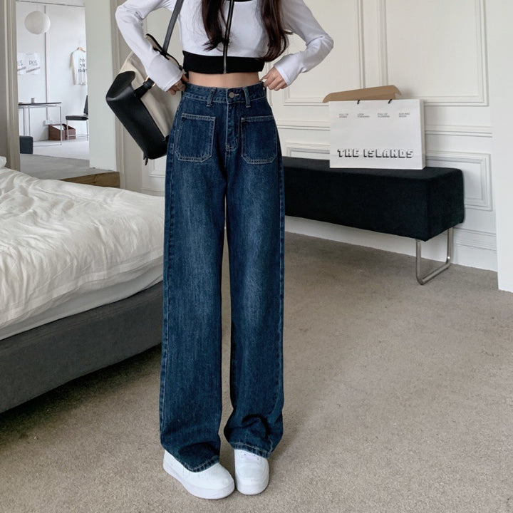Kvindernes Loose-Fit Høj Talje Jeans Stilla