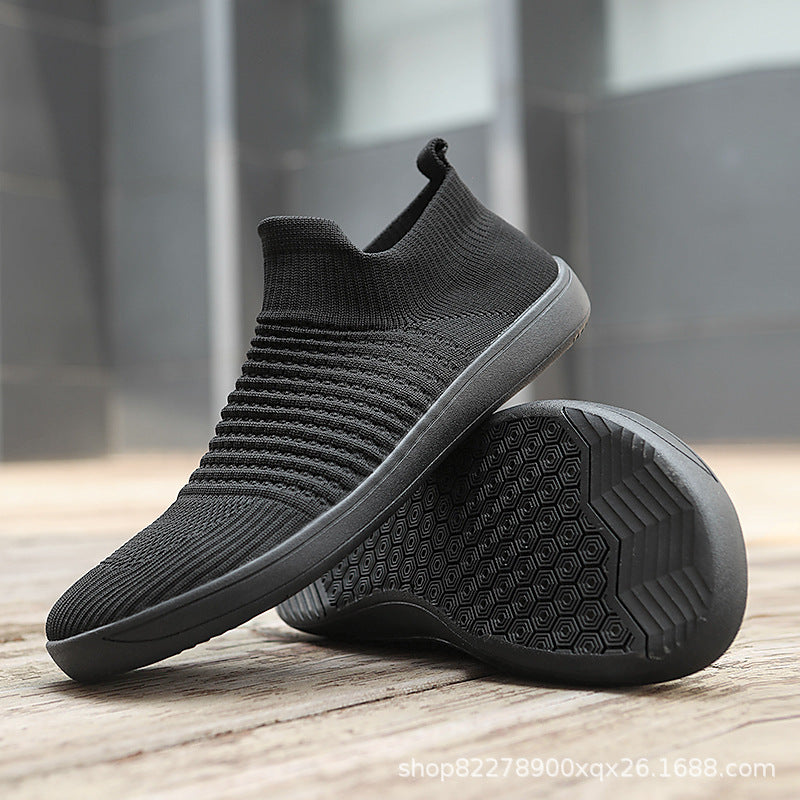 Herrer stilfulde Slip-On Strik Sneakers Stilla