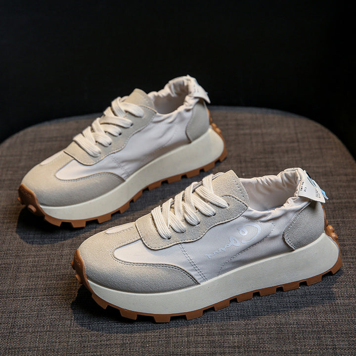 Damer Sporty Sneakers med behagelige elastiske snørebånd og skridsikre såler Stilla
