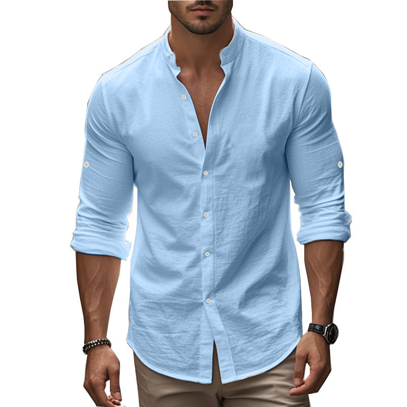 Herren Slim Fit Skjorte Stilla