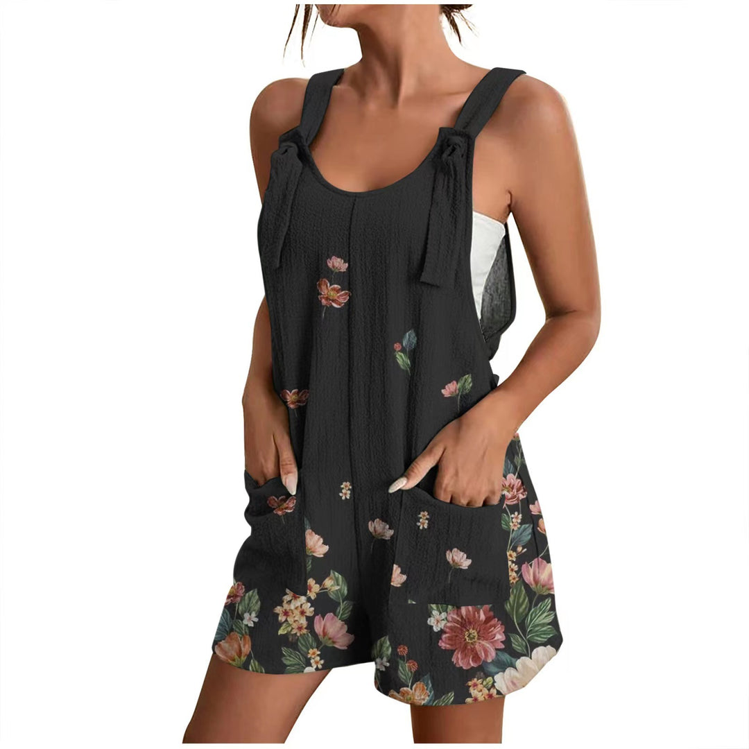 Dame afslappet sommeroverall med praktiske lommer Stilla