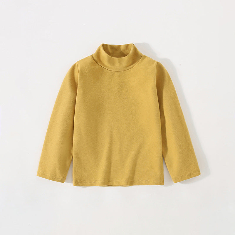 Pige Langærmet Mock Neck Top Stilla