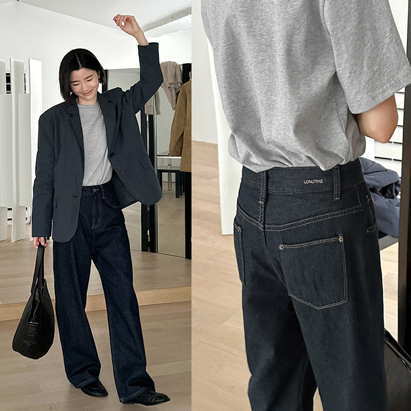 Dame Oversized T-shirt med afslappet snit og kvalitets bomulds materiale Stilla