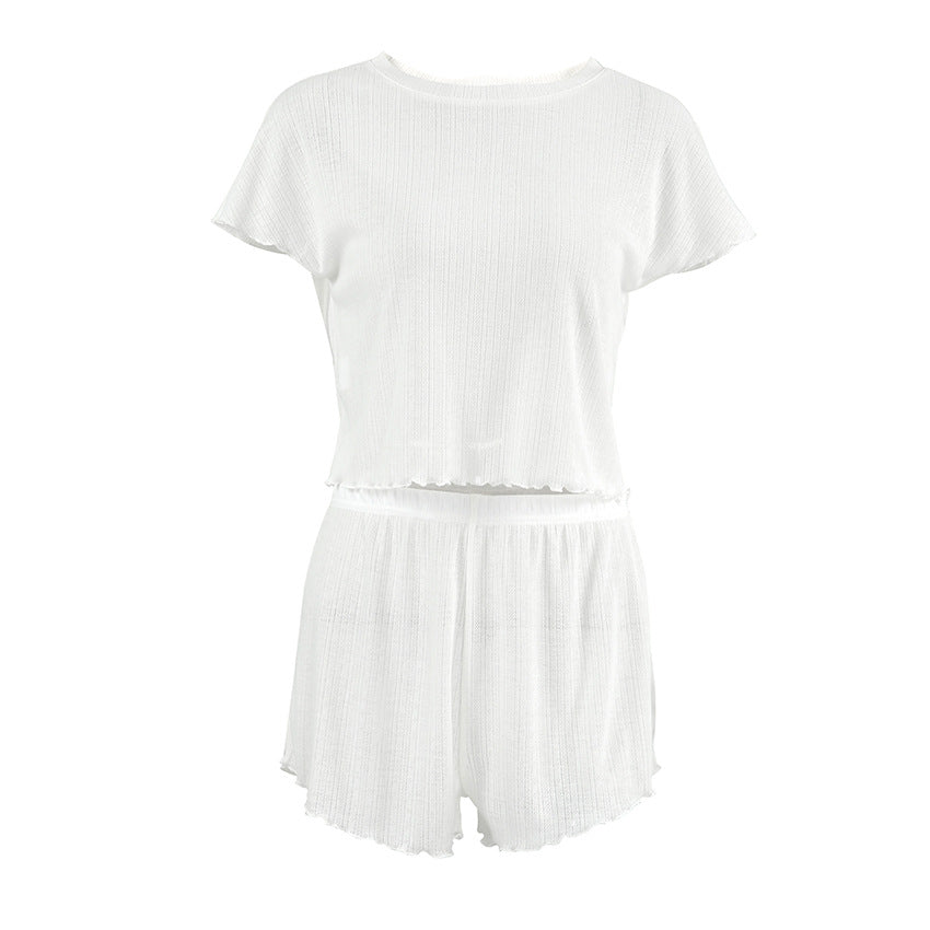 Dame Kort overall med fine detaljer Stilla