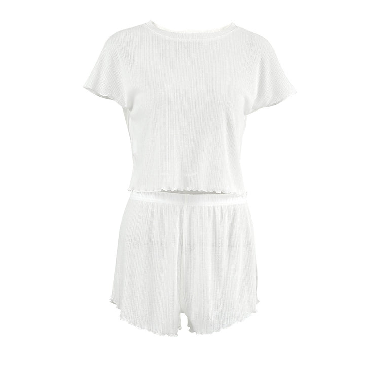 Dame Kort overall med fine detaljer Stilla
