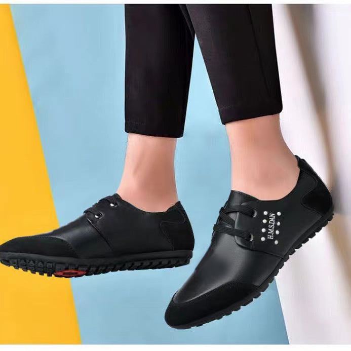 Herrer Sleek Casual Læder Sneakers med forbedret Komfort Stilla