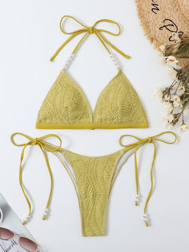 Damer Hæklede Stil Trekant Bikini Sæt Stilla