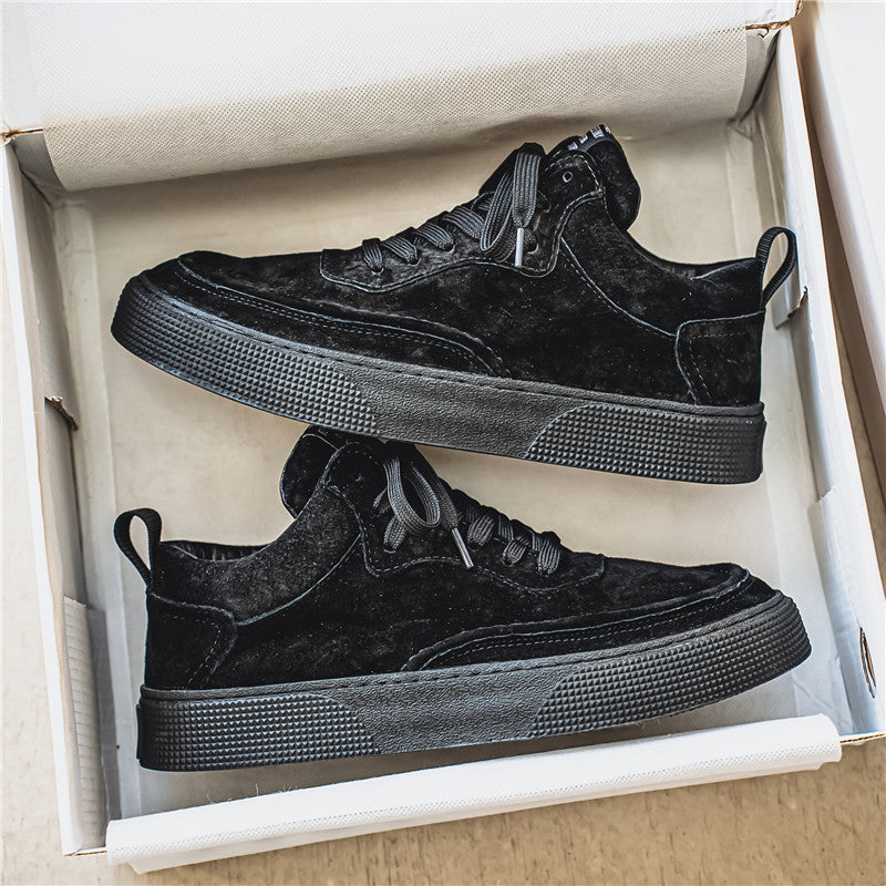 Femme Sålæder Fritids Sneaker Stilla