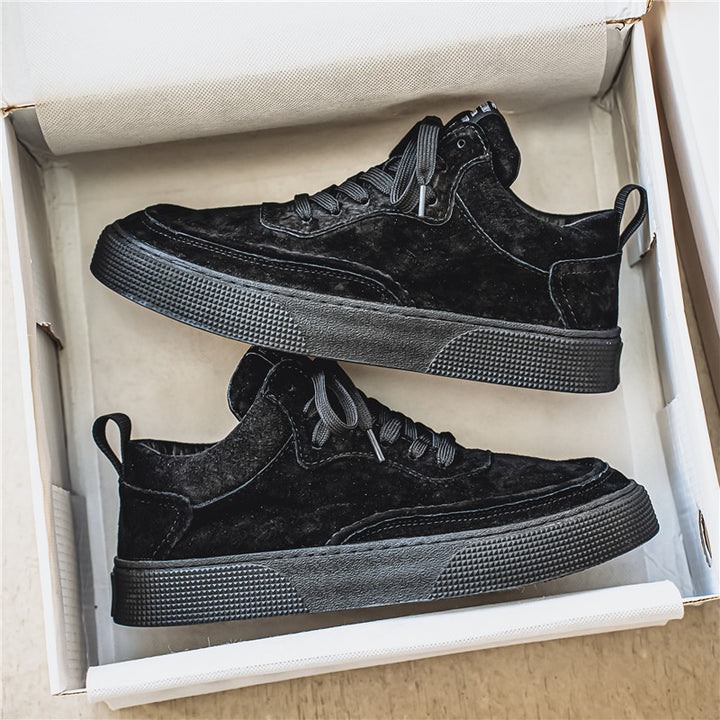 Femme Sålæder Fritids Sneaker Stilla