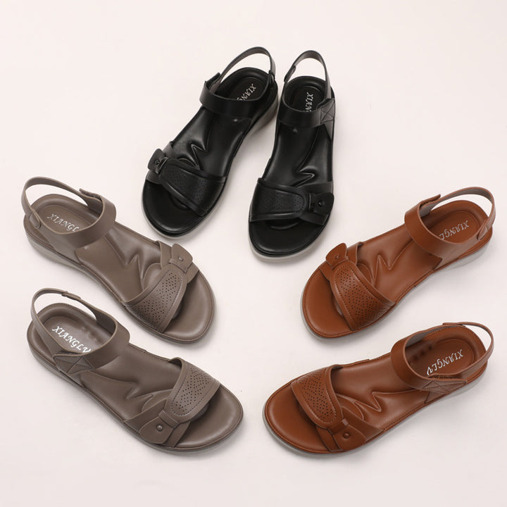 Dame Komfortable Sandaler med justerbare remme Stilla