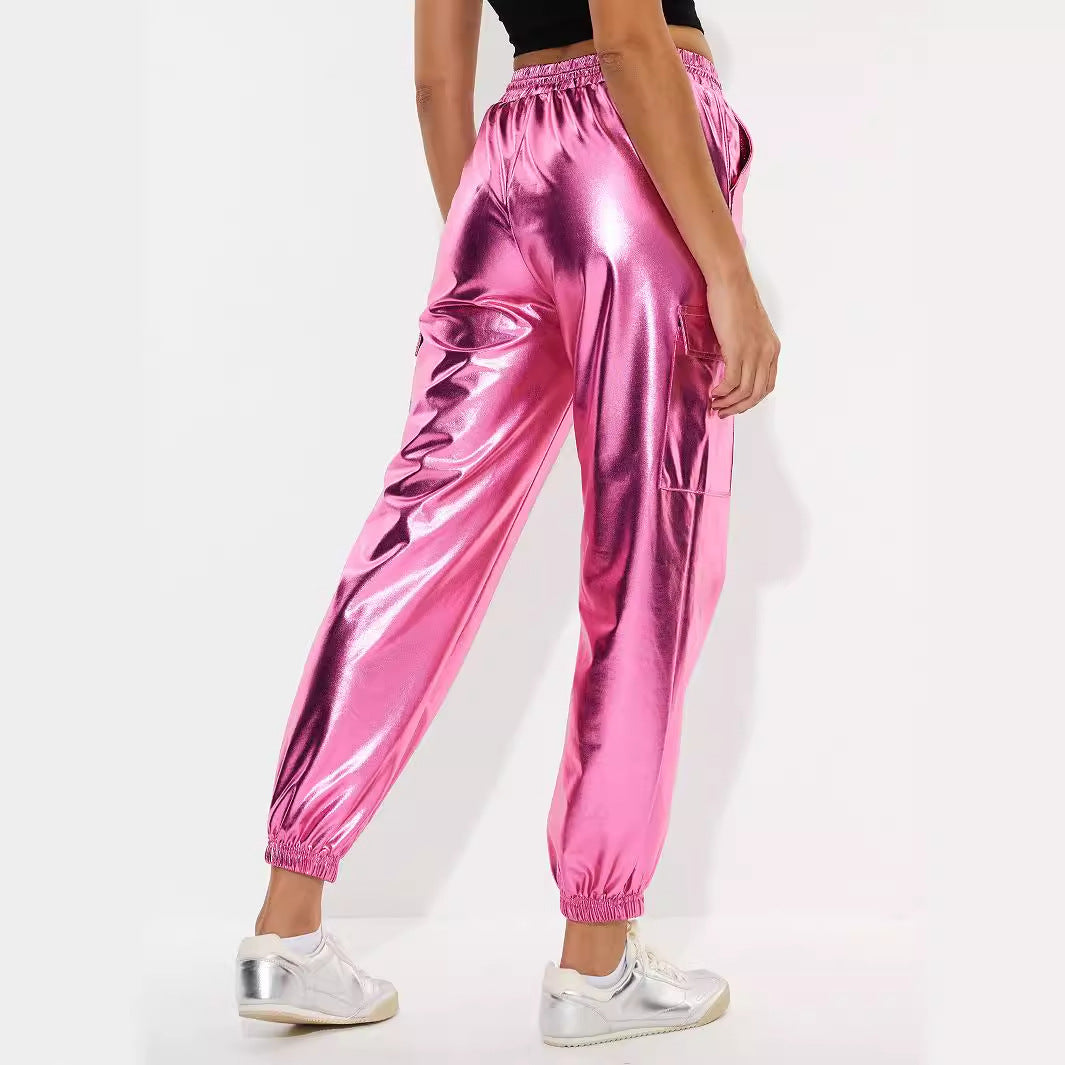 Dame sporty shiny fritidsbukser Stilla