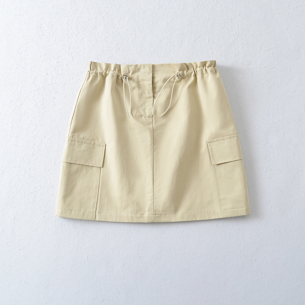 Dame fritidsshorts med praktiske lommer og fleksibel talje Stilla