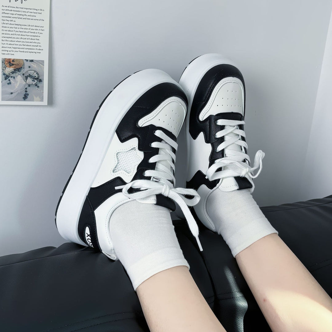 Dame Sneakers med polstret indersål og skridsikker gummisål Stilla